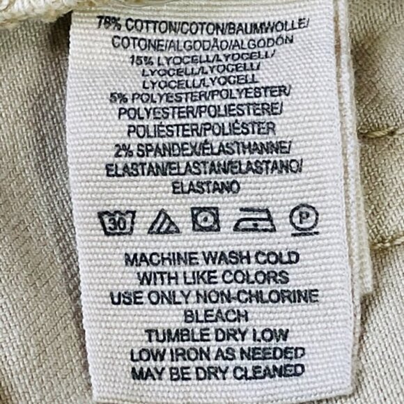 FREE PEOPLE High-Rise Khaki Ripped Knee Jeans, Size 28 - NWT - Picture 9 of 9